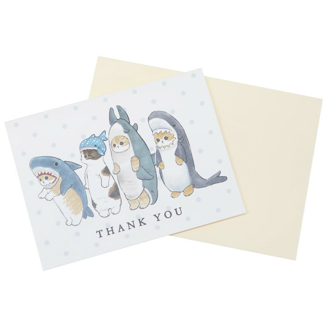 【12月は毎日ポイント10倍!】モフサンド グリーティングカード ミニカード ポップアップカード ありがとう mofusand アクティブコーポレーション お礼...