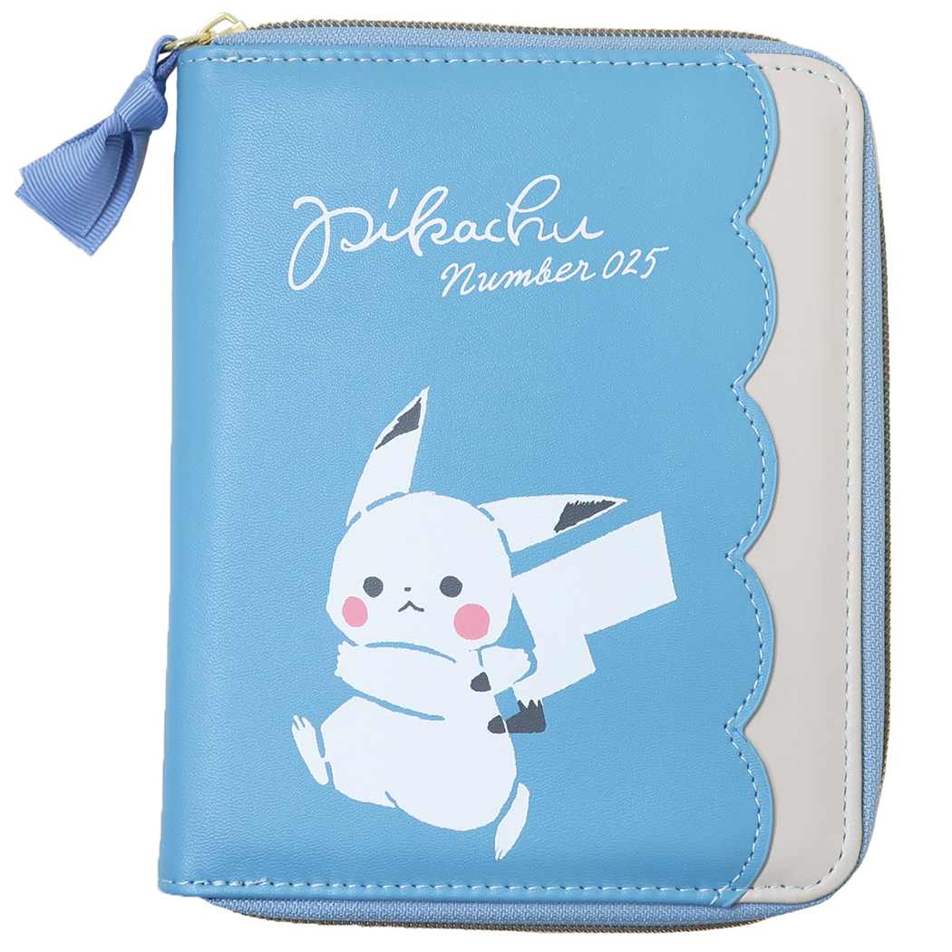 ポケットモンスター 母子手帳ケース マルチポーチ walk ピカチュウ ポケモン カミオジャパン お薬手帳ケース カードケース キャラクター グッズ メール便可 シネマコレクションのサムネイル