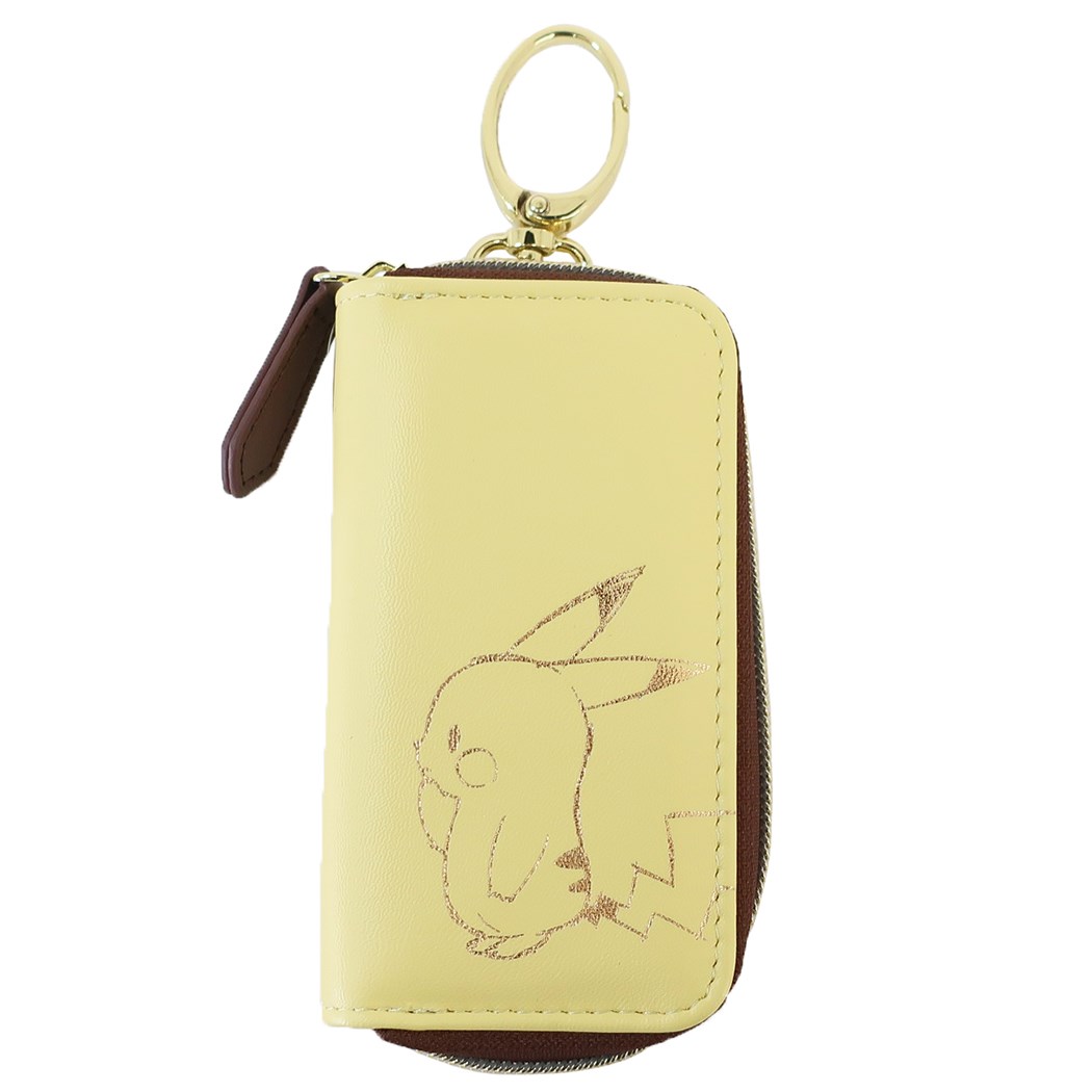 ポケットモンスター 鍵ケース キーケース なにかみつけた ピカチュウ ポケモン カミオジャパン 鍵入れ おしゃれ キャラクター グッズ シネマコレクションのサムネイル