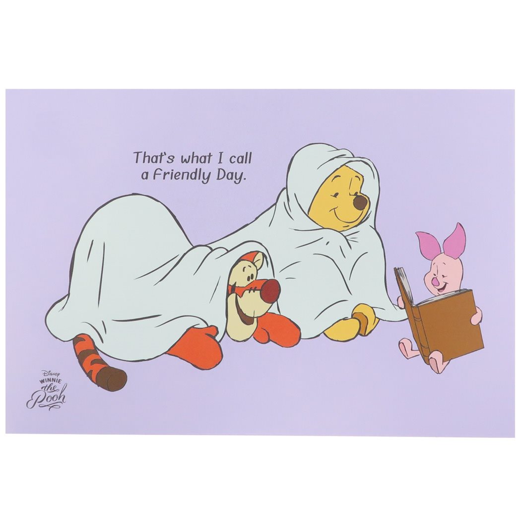 【12月は毎日ポイント10倍!】くまのプーさん POSTCARD ポストカード よみきかせ ディズニー スモールプラネット コレクション雑貨 キャラクター グッ...