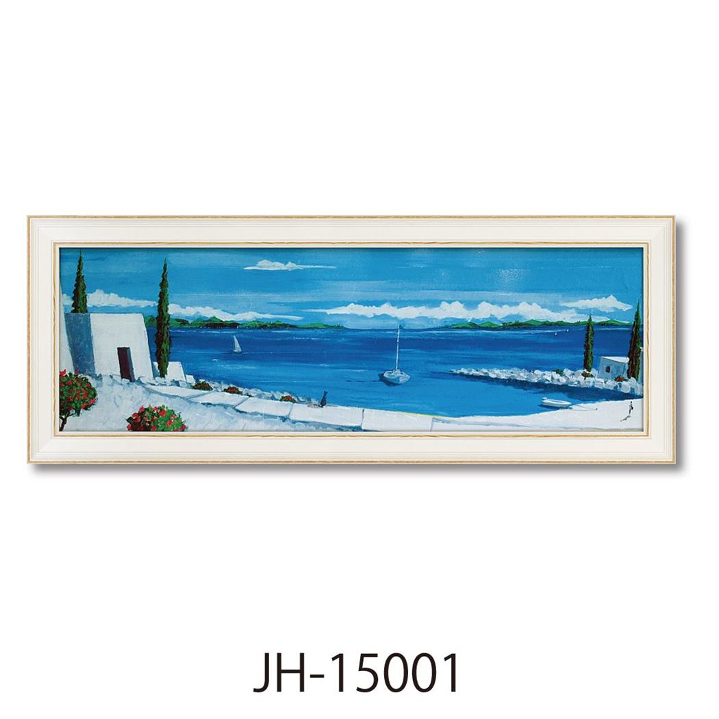 ジュリアホーキンス 額付きポスター Julia Hawkins エーゲ海の夏1 ユーパワー JH-15001 ギフト インテリア 取寄品 シネマコレクション