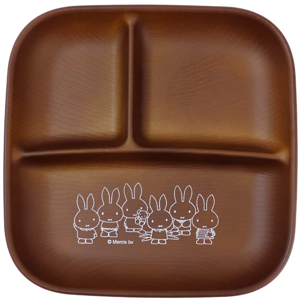 ミッフィー 中皿 スクエアワンプレートL ディックブルーナ マリモクラフト プラスチック 食器 絵本キャラクター グッズ シネマコレクション プレゼント 男の子 女の子 ギフトのサムネイル