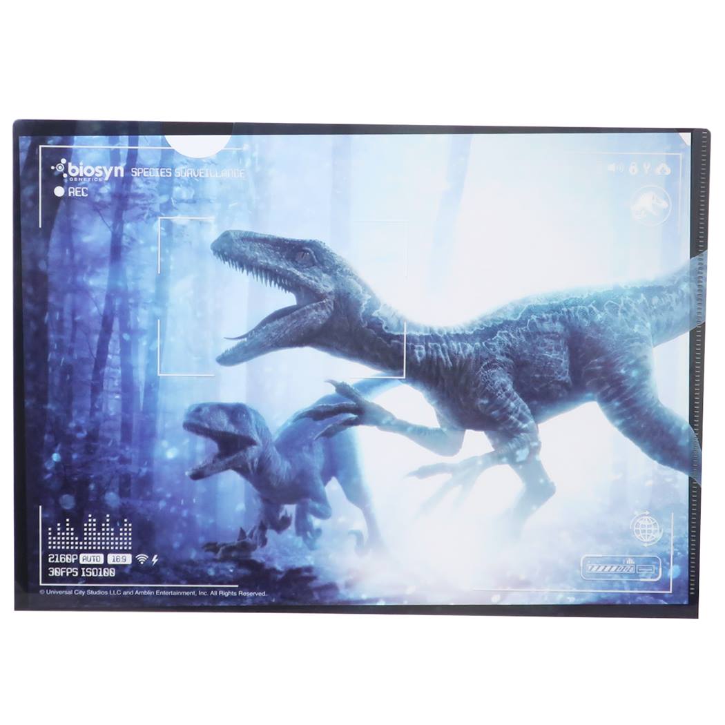 ジュラシックワールド 新たなる支配者 クリアフォルダー A4シングルクリアファイル 1 恐竜 エンスカイ 新学期準備文具 映画キャラクター グッズ メール便可 シネマコレクション プレゼント 男の子 女の子 ギフトのサムネイル