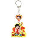 ベティブープ キーリング 2連アクリルキーホルダー HEART BETTY BOOP スモールプラネット コレクション雑貨 キャラクター グッズ メール便可 シネマコレクション プレゼント 男の子 女の子 ギフト