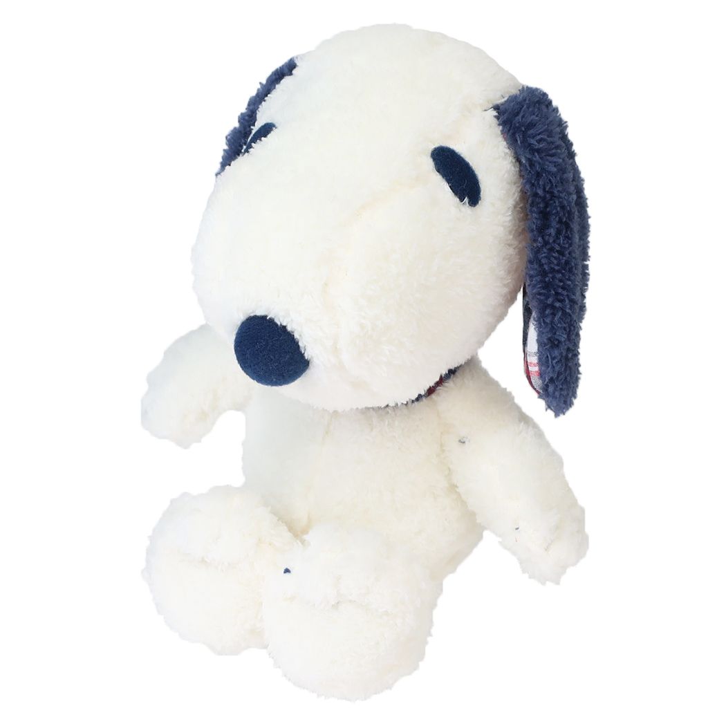 スヌーピー ぬいぐるみ プラッシュドールS ブルーベリーチェック SNOOPY ピーナッツ ナカジマ プレゼント キャラクター グッズ シネマコレクション 男の子 女の子 ギフト