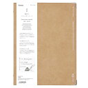 kleid クレイド ルーズリーフバインダー Fleek binder notes A5 8穴 Camel 新日本カレンダー おしゃれ文具 大人 仕事 ビジネス シンプル グッズ メール便可 シネマコレクション プレゼント 男の子 女の子 ギフト