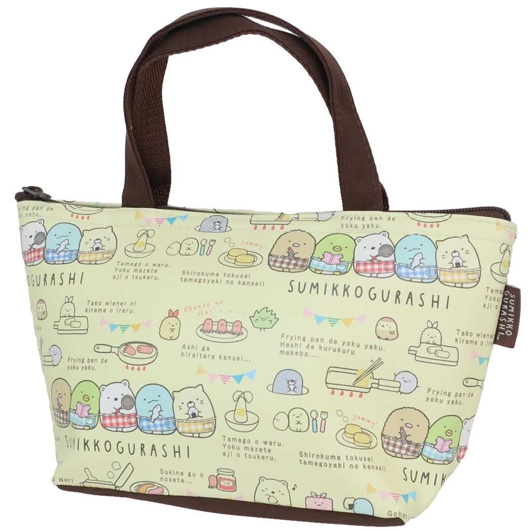 すみっコぐらし ランチバッグ 保冷ランチトート おべんとう サンエックス アサヒ興洋 クーラーミニトート お弁当かばん キャラクター グッズ シネマコレクション プレゼント 男の子 女の子 ギフトバレンタインのサムネイル