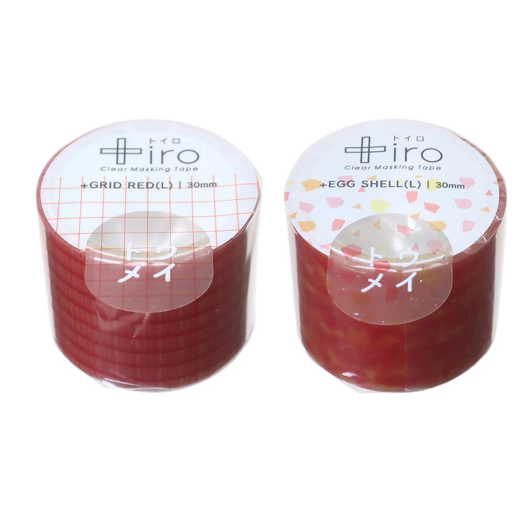 【12月は毎日ポイント10倍!】トイロ +iro マスキングテープ 透明マステ 30mm Lサイズ フロンティア デコレーション おしゃれ グッズ シネマコレク...
