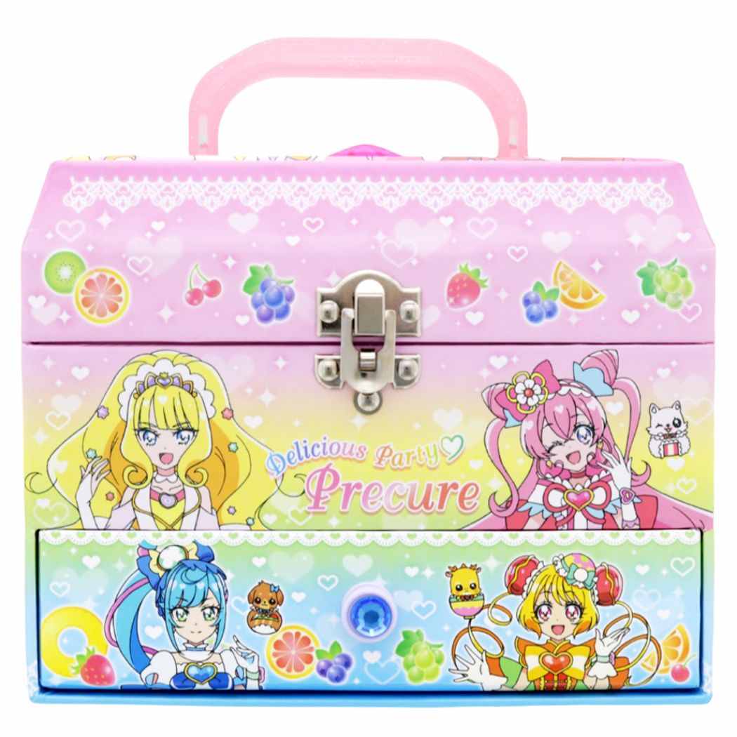 デリシャスパーティプリキュア ギフトBOX ひみつのラブリーボックス サンスター文具 バニティボックス 女の子 キッズ 子ども アニメキャラクター グッズ シネマコレクション プレゼント 男の子