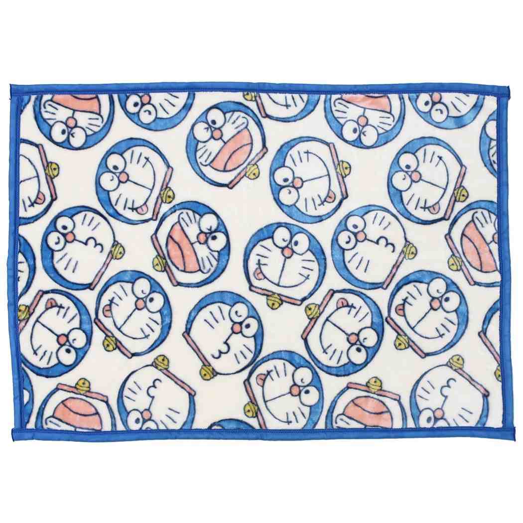 ドラえもん ひざ掛け毛布 マイヤーブランケット フェイシーズドラえもん 藤子F不二雄 丸眞 ウォーマー雑貨 防寒用品 アニメキャラクター グッズ シネマコレクション ホワイトデー