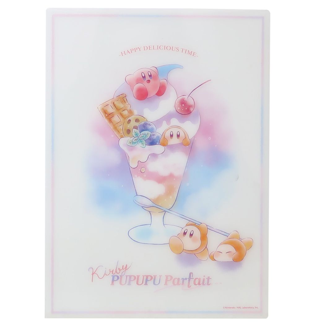 【最大1000円OFFクーポン！】下じき 下敷き 星のカービィ PUPUPU Parfait カミオジャパン 新学期準備文具 小学生 かわいい メール便可