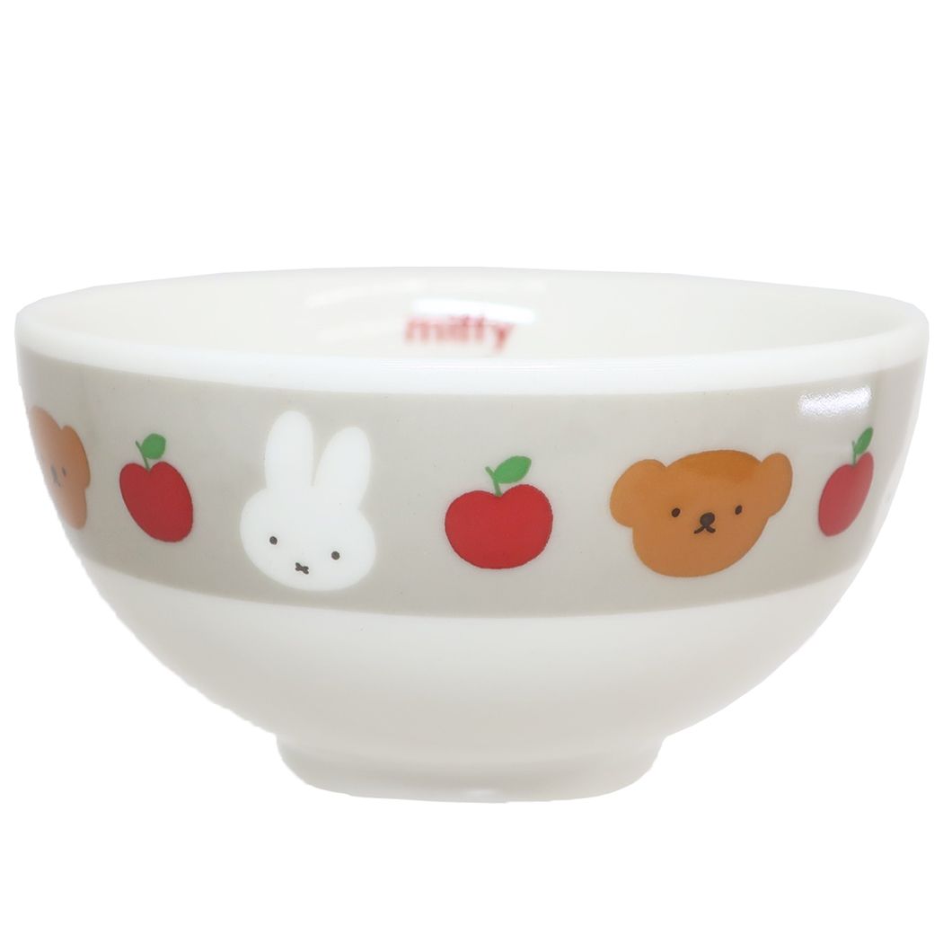 ミッフィー お茶碗 ライスボウル miffy and boris ディックブルーナ 金正陶器 食器 かわいい 絵本キャラクター グッズ シネマコレクション プレゼント 男の子 女の子 ギフトのサムネイル
