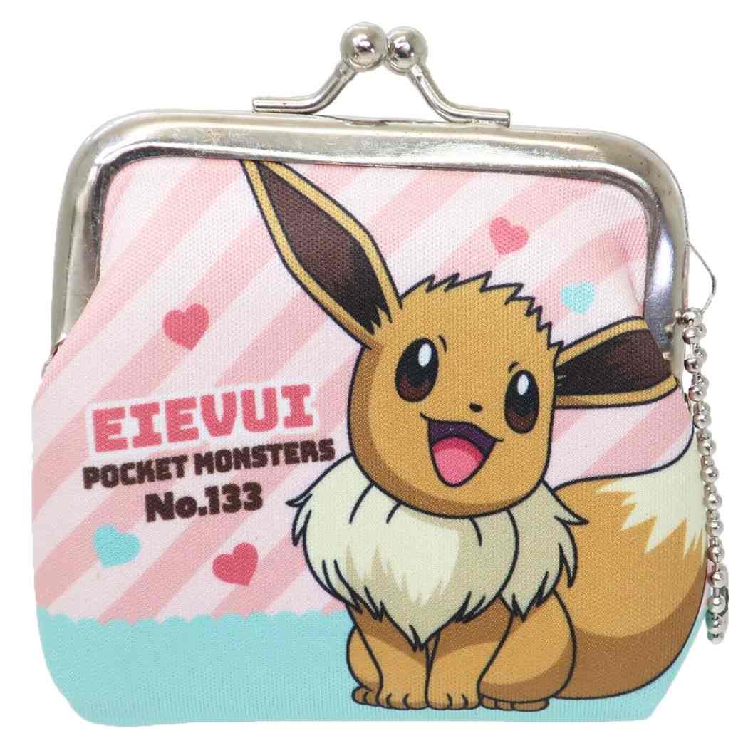 ポケットモンスター 小銭入れ ミニがまぐちコインケース ネオプレーン イーブイ ポケモン ケイカンパニー コインケース ミニポーチ キャラクター グッズ メール便可 シネマコレクション プレゼント 男の子 女の子 ギフト ホワイトデーのサムネイル