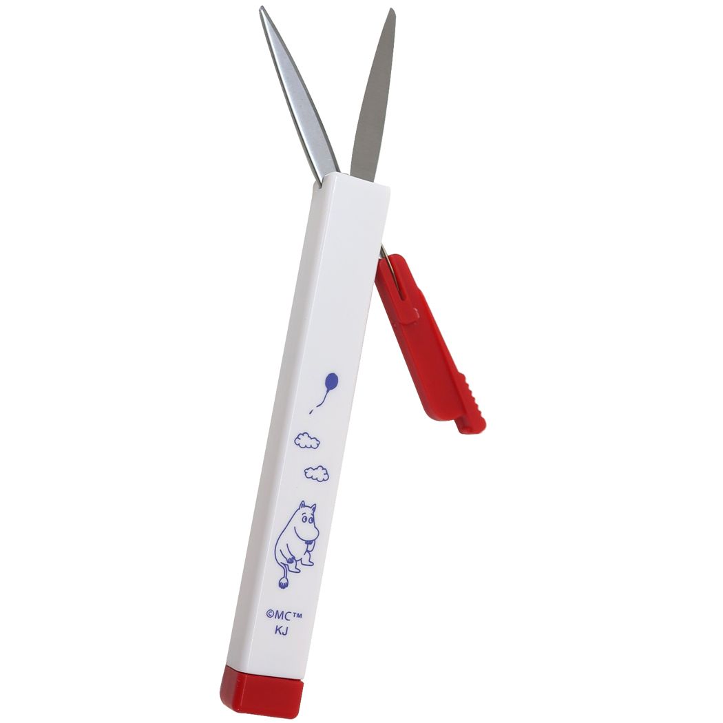 ムーミン コンパクトはさみ Piccola ピッコラ スリムスライドシザー リラックス 北欧 カミオジャパン 機能性文具 キャラクター グッズ メール便可 シネマコレクション プレゼント 男の子 女の子 ギフト ホワイトデーのサムネイル