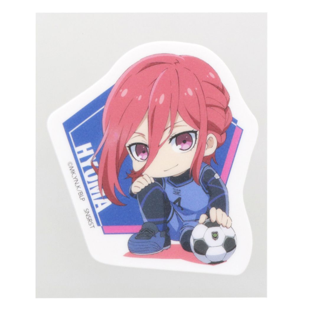 【最大1000円OFFクーポン！】ブルーロック ビッグシール ステッカー 千切 豹馬 少年マガジン サンスター文具 耐水耐熱 アニメキャラクター グッズ メール便可 シネマコレクション プレゼント 男の子 女の子 ギフトバレンタイン