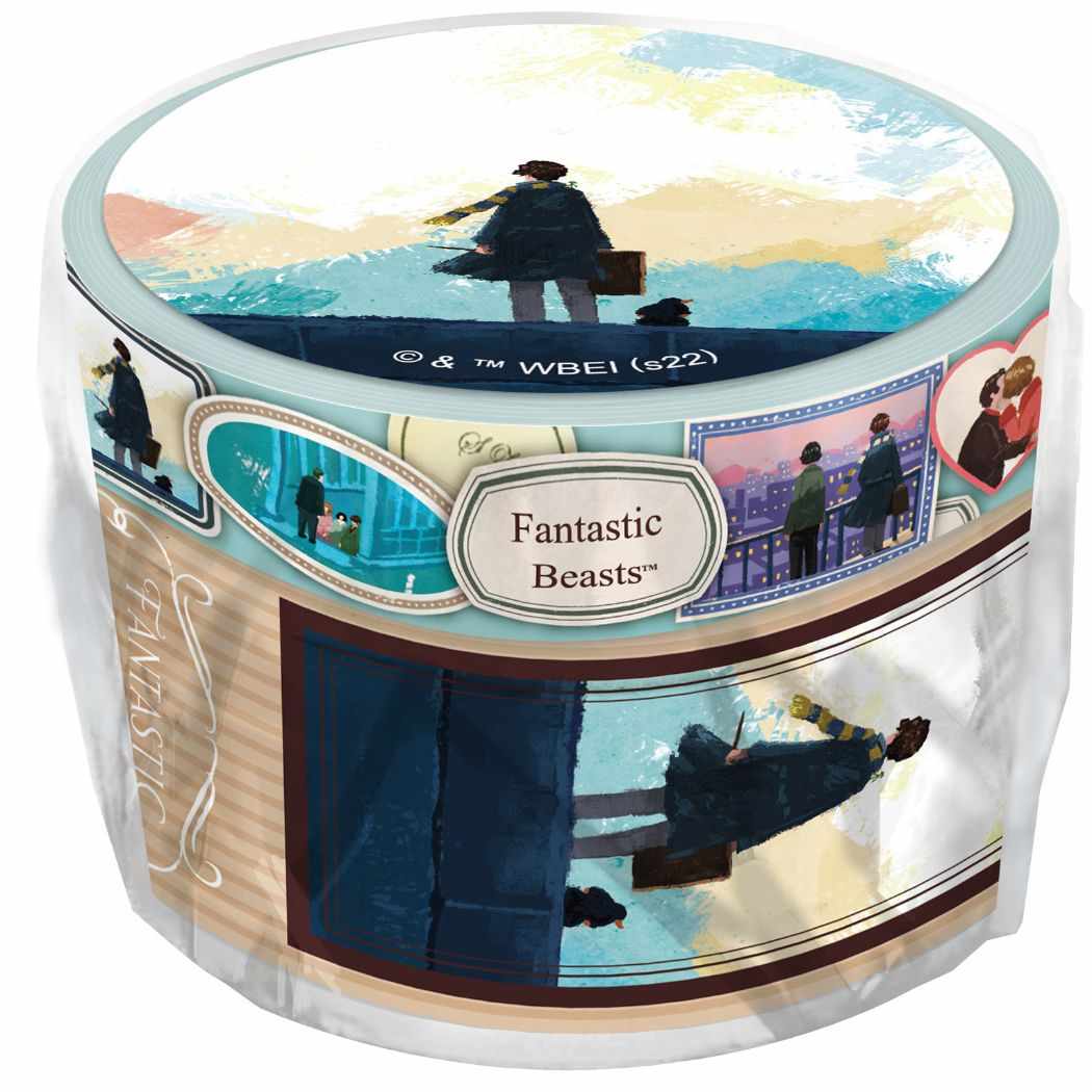 ファンタスティックビースト マスキングテープ 15mmマステ&30mmマステ2個セット looking forward series ワーナーブラザース インロ...