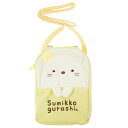 すみっコぐらし クリップポケット マスコットポケットポーチ ショルダー付き ひょっこりねこ サンエックス 丸眞 子供用ポーチ キッズポシェット キャラクター グ...