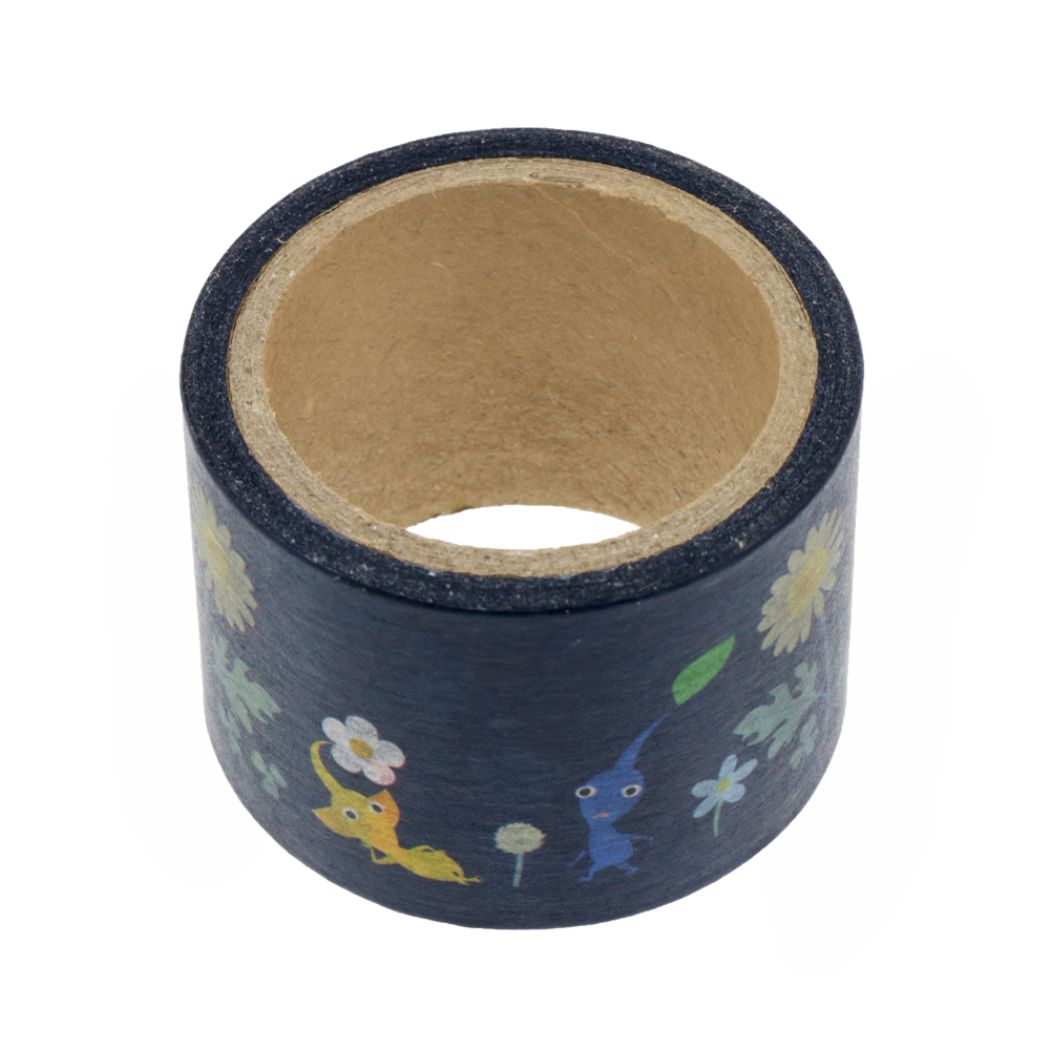 【12月は毎日ポイント10倍!】ピクミン マスキングテープ 30mmマステ ネイビー サンスター文具 デコレーション 手帳デコ ゲームキャラクター グッズ シネ...