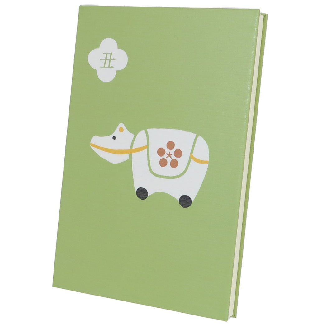 本品堂 サインブック 十二支 御朱印帳 丑 ディバージョン 寺院 神社巡り 和雑貨 スクラップブック グッズ メール便可 シネマコレクション