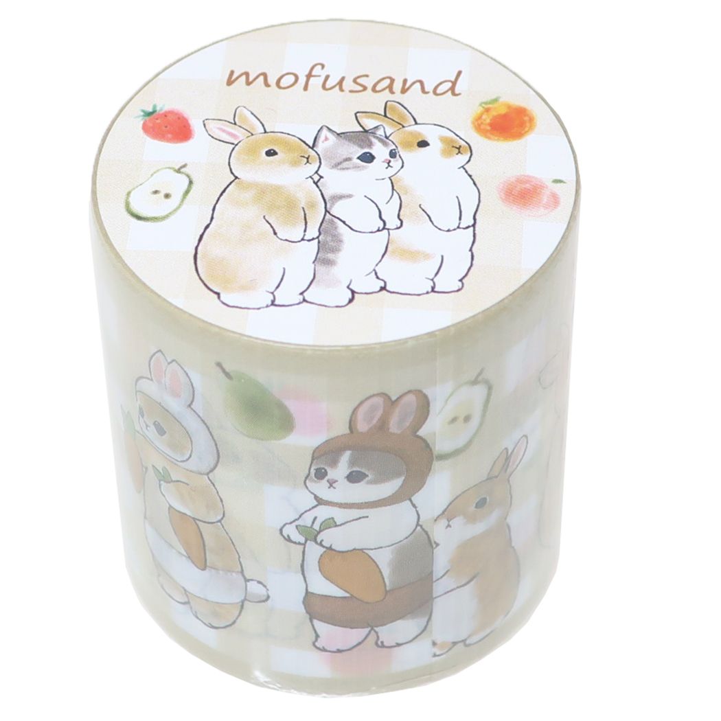 モフサンド 養生テープ YOJOテープ うさぎ mofusand マリモクラフト マスキングテープ デコレーション キャラクター グッズ シネマコレクションのサムネイル