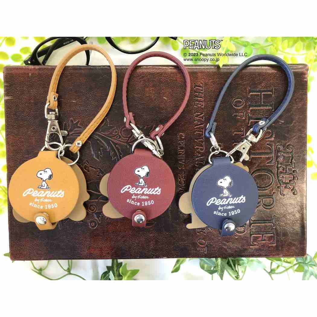 スヌーピー 懐中時計 ストラップルーペウォッチ RE ピーナッツ フィールドワーク プレゼント バッグチャーム かわいい キャラクター グッズ メール便可 シネマコレクション