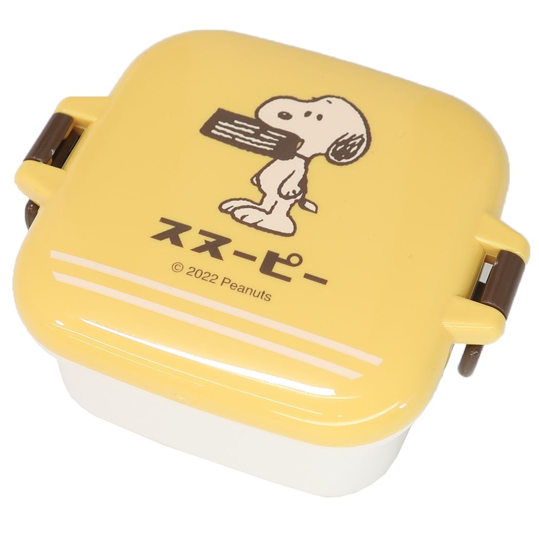 【最大1000円OFFクーポン！】デザートケース お弁当箱 スヌーピー レトロ 新入学 ピーナッツ カミオジャパン レンジ対応 新学期準備 150ml
