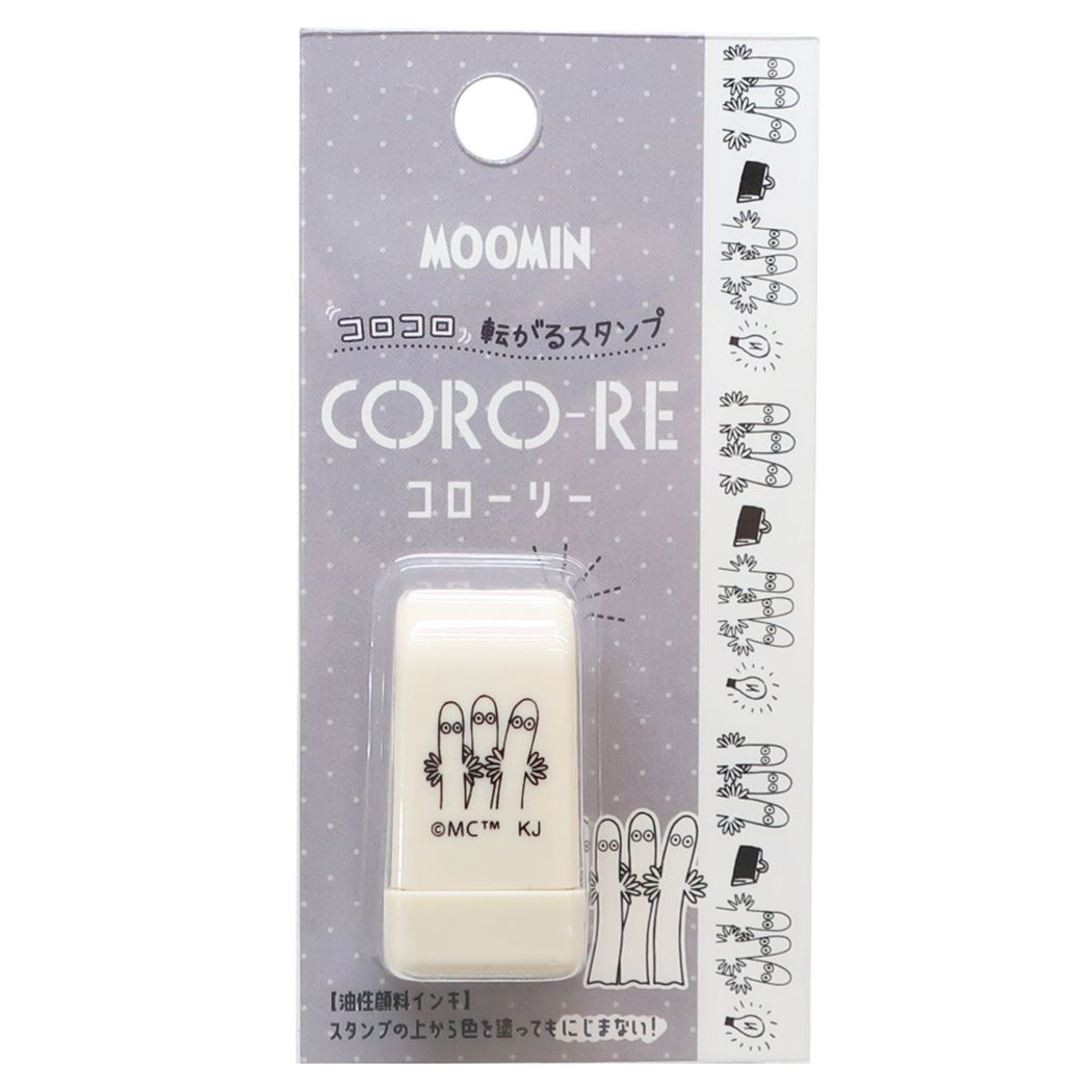 ムーミン はんこ CORO-RE コローリー 転がるスタンプ ニョロニョロ 北欧 カミオジャパン デコレーション 手帳デコ キャラクター グッズ メール便可 シネマコレクション ホワイトデー