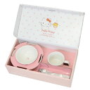 ハローキティ 食器セット こども食器ギフトセット ピンクハート サンリオ 金正陶器 女の子 子ども 子供 日本製食器 プレゼント キャラクター グッズ シネマコ...