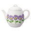 flower's tableware 磁器製急須 お花ティーポット パンジー デコレ かわいい プレゼント グッズ シネマコレクションバレンタイン 3,080円