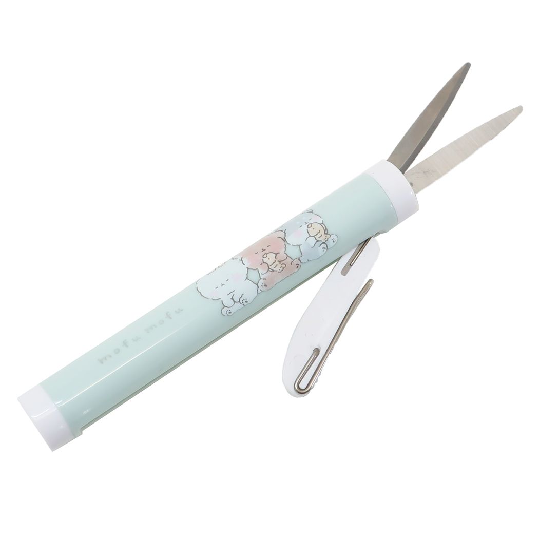 コンパクトはさみ COLLESTA スライドシザー もふもふ 新入学 カミオジャパン 機能性文具 かわいい グッズ メール便可 シネマコレクションのサムネイル