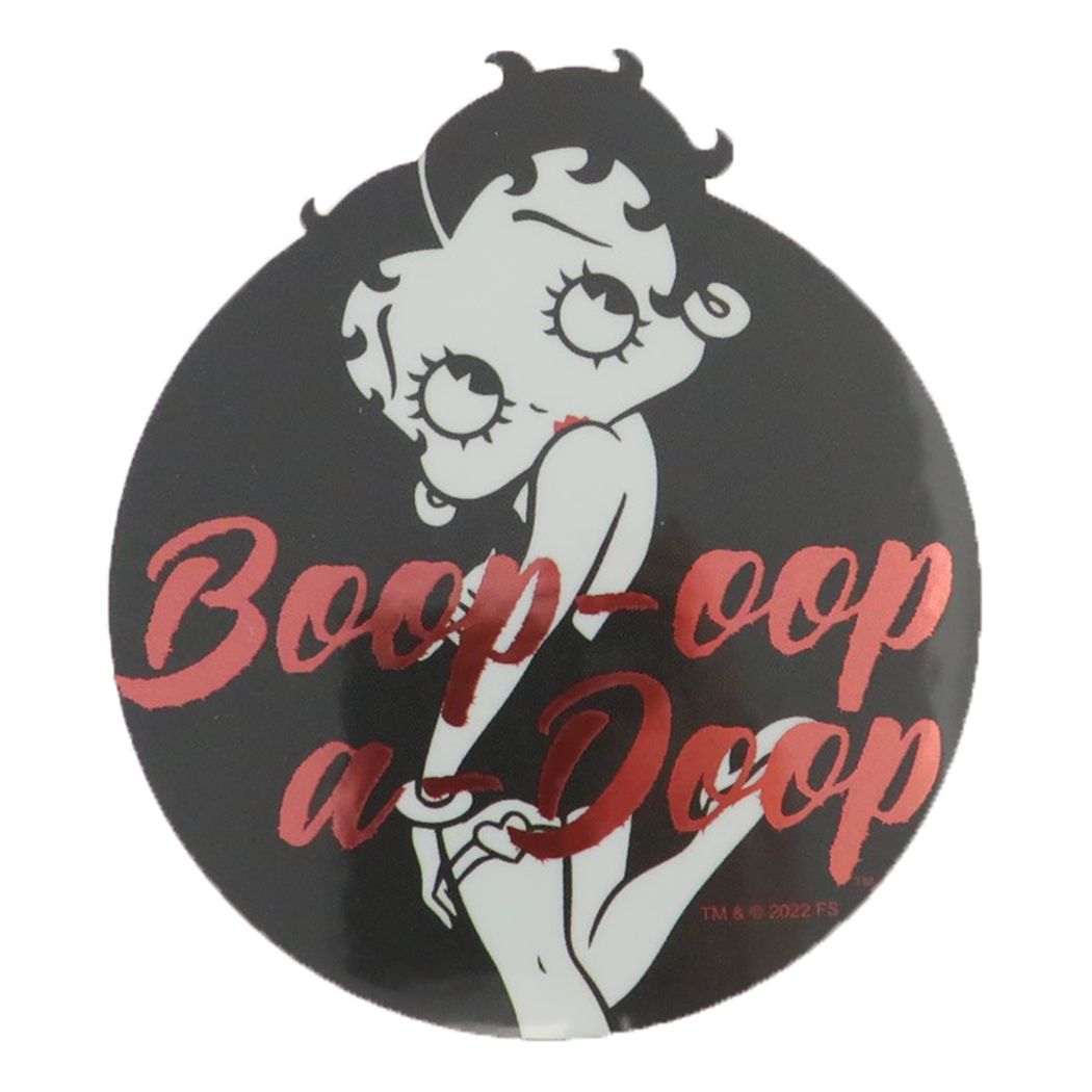 ベティブープ ダイカットシール ダイカットビニールステッカー BOD BETTY BOOP スモールプラネット デコシール 耐水性 キャラクター グッズ メール便可 シネマコレクション ホワイトデー