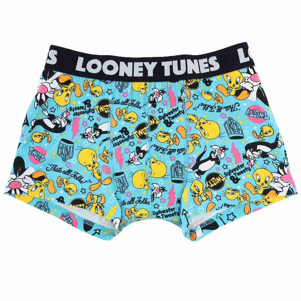 ルーニーテューンズ 男性用下着 ボクサーブリーフ トゥイーティー＆シルベスター LOONEY TUNES スモールプラネット ギフト雑貨 メンズインナー キャラクター グッズ メール便可 シネマコレクション ホワイトデー