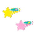 ワッペン ミニワッペン 2枚セット 流れ星 新入学 お気に入りシリーズ 清原 手芸用品 アイロン接着 入園 幼稚園 小学生 キッズ 子ども グッズ メール便可 ...