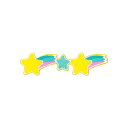 ワッペン 連続ワッペン 流れ星 新入学 お気に入りシリーズ 清原 手芸用品 アイロン接着 アレンジ 入園 幼稚園 小学生 キッズ 子ども グッズ メール便可 シ...