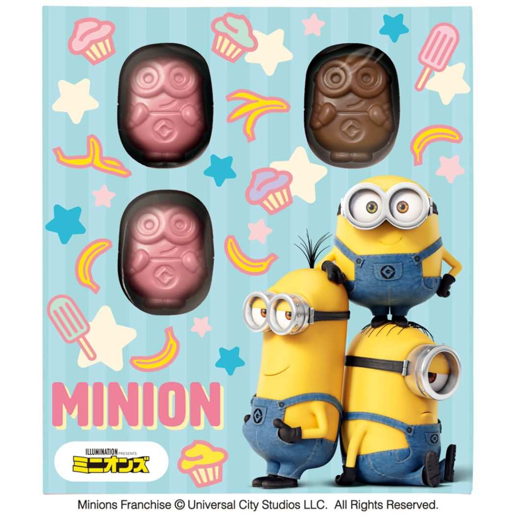 ミニオンズ ホワイトデー お菓子 ショコラギフト ユニバーサル映画 ハート お返し キャラクター グッズ 予約 シネマコレクション【軽減税率】 ホワイトデーのサムネイル