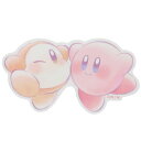 星のカービィ ダイカットシール ミニデコステッカー KIRBY＆WADDLE DEE カミオジャパン 耐水耐光 キャラクター グッズ メール便可 シネマコレクション