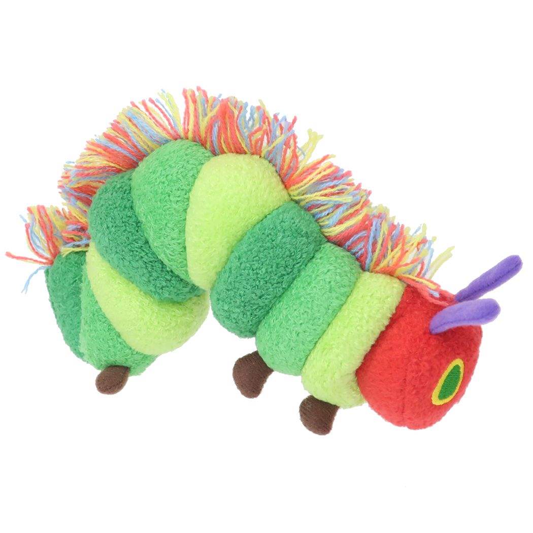 はらぺこあおむし ぬいぐるみ プラッシュドールS はらぺこ カラフル エリックカール サンアロー プレゼント 絵本キャラクター グッズ シネマコレクション