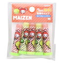 まいぜんシスターズ 鉛筆キャップ 転がり防止リング付きえんぴつカバー5本セット エンジョイ 新入学 YouTuber サンスター文具 新学期準備文具 キャラクタ...