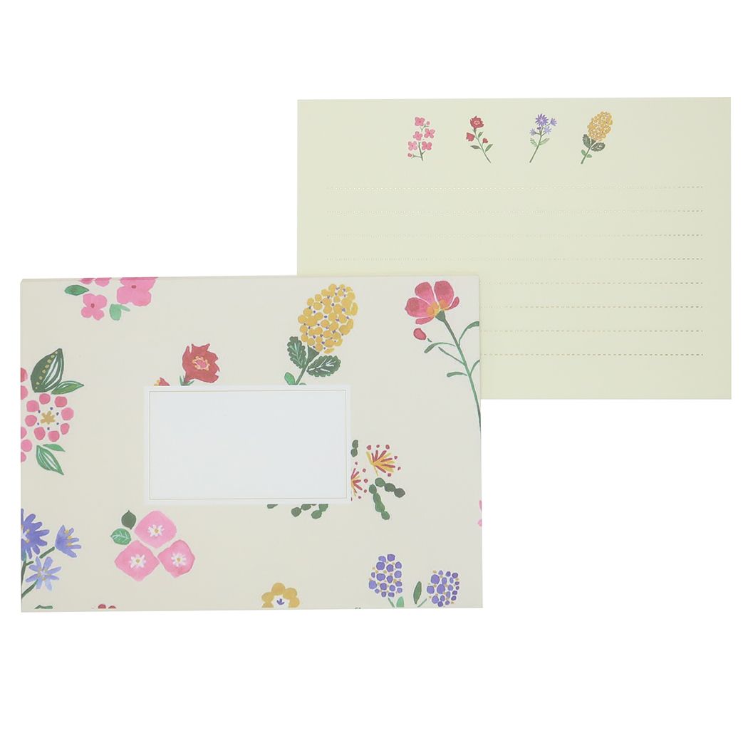 【12月は毎日ポイント10倍!】イノウエエリコ 手紙セット 金箔押しレターセット 花柄 ディバージョン 便箋&封筒 大人かわいい おしゃれ グッズ メール便可 ...