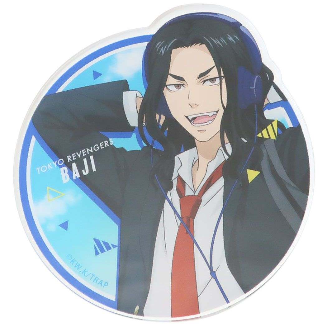 【12月は毎日ポイント10倍！】東京リベンジャーズ テーブルウェア アクリルコースター MUSIC 場地圭介 ..