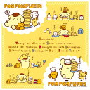 ポムポムプリン ハンカチーフ ハンカチ ホットケーキ サンリオ バンビーナ 入園入学準備雑貨 キャラクター グッズ メール便可 シネマコレクション
