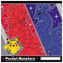 ポケットモンスター ハンカチーフ ハンカチ レッドパープル ポケモン バンビーナ 入園入学準備雑貨 キャラクター グッズ メール便可 シネマコレクション