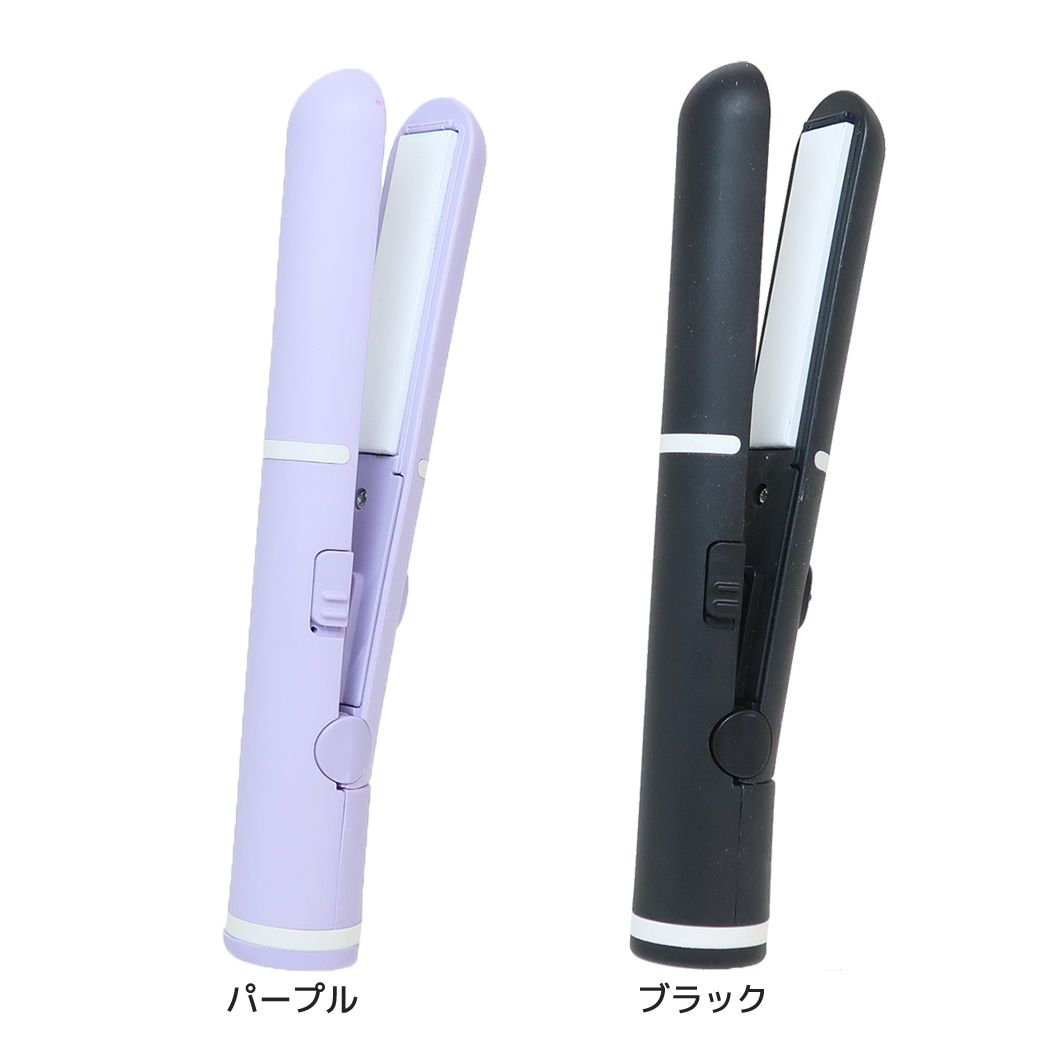 生活雑貨 USB給電式ストレートヘアアイロン カミオジャパン プレゼント ギフト コンパクト グッズ シネマコレクション