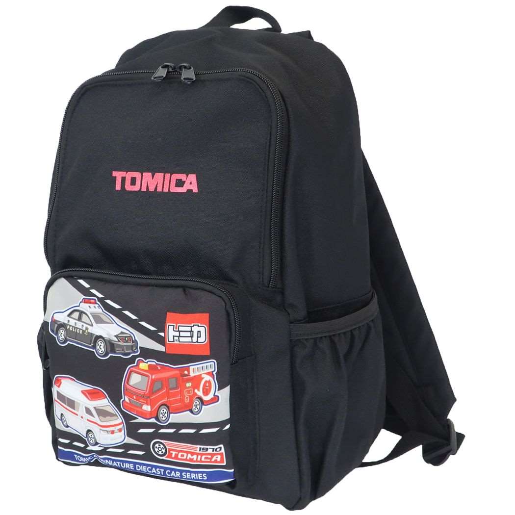 【ポイント10倍！】トミカ キッズリュック 子供用リュック クロ TOMICA タカラトミー キッズデイパック 子ども用リュック Dパック 子供 キャラクター グッズ シネマコレクションのサムネイル