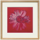 アンディ ウォーホール インテリア アート POP ART Daisy c 1982 crimson&pink Andy Warhol 美工社 壁掛け 額付きポ...