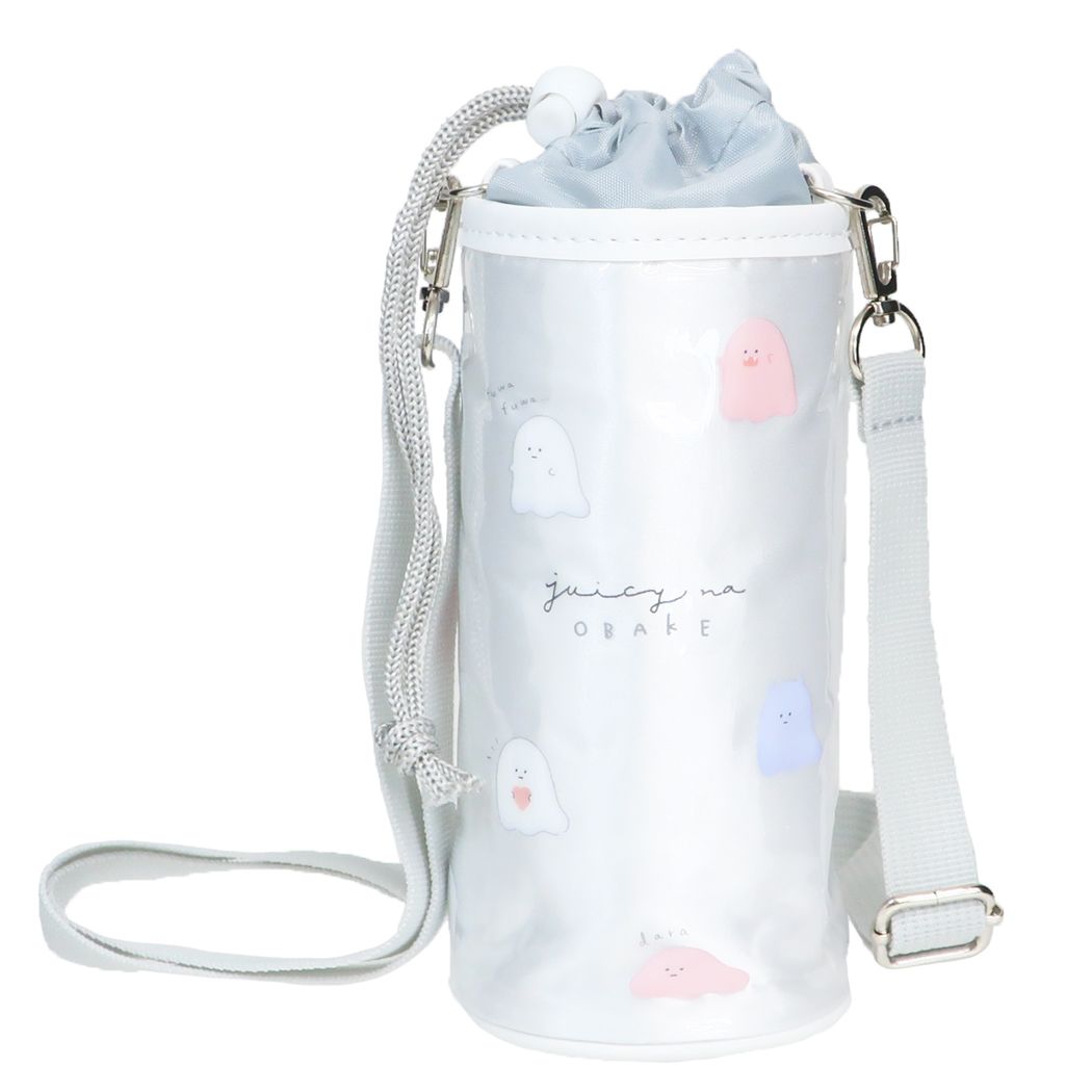 ペットボトルホルダー ショルダー付き保冷ボトルケース ジューシーなオバケ カミオジャパン アウトドア水筒 グッズ シネマコレクションのサムネイル