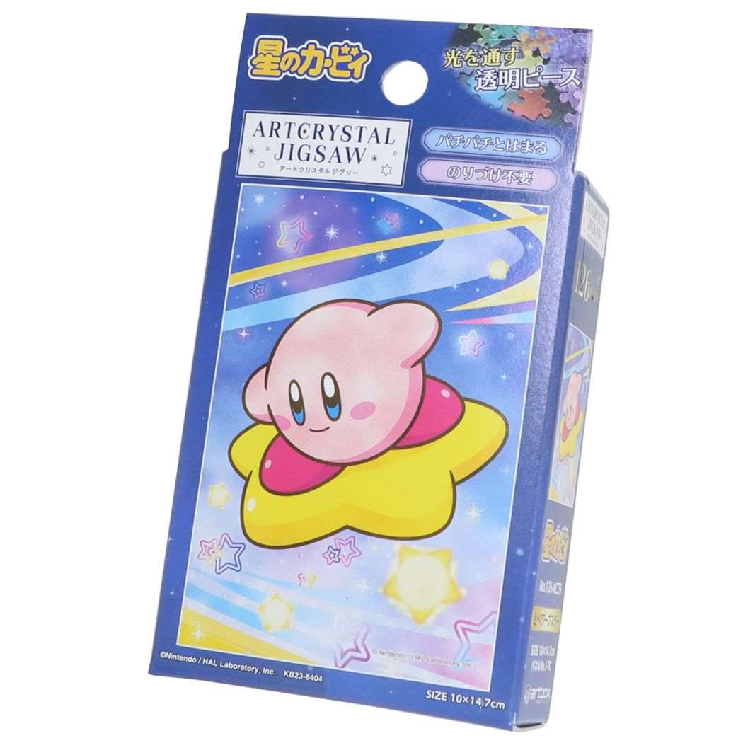 【最大1000円OFFクーポン！】アートクリスタルジグソーパズル126ピース パズル 星のカービィ 126-AC75 とべ！ワープスター エンスカイ プレゼント メール便可