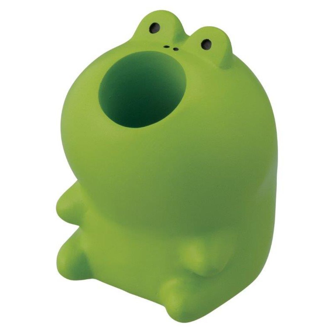 【12月は毎日ポイント10倍!】harapeko animal はらぺこあにまる ペン立て ペンスタンド かえる デコレ 卓上収納 おもしろ雑貨 グッズ シネマ...