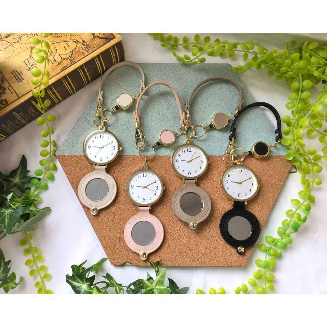 ミラリー キーホルダー時計 キーチェーンウォッチ フィールドワーク 女性 女の子 バッグチャーム かわいい ギフト プレゼント グッズ メール便可 シネマコレクション