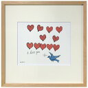 アンディ ウォーホール アートポスター Andy Warhol I LOVE YOU SO C. 1958(S-size) 美工社 額付き ギフト インテリア ...